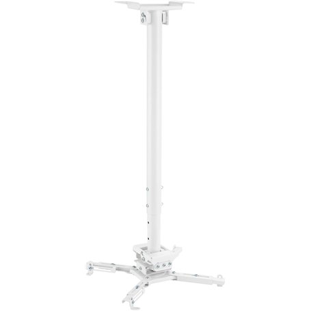 VIVOLINK - Support de Plafond Projecteur Robuste - pour Plafond Pitté ou Plat - Distance Variable : 74