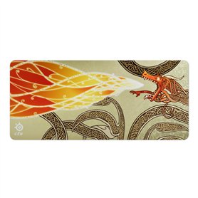 SteelSeries Tapis de Souris QcK - CS2 Dragon Lore - Taille XXL - Recouvre Le Bureau - Suivi et stabilité optimaux - Optimisé pou