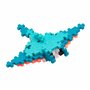 Plus-Plus - 100 Briques de Construction avec Tube de Rangement - Tube Raie 100 Pièces - Jeu de Construction Enfant Dès 5 Ans - J