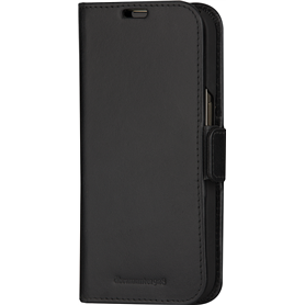 Folio iPhone 15 Copenhagen Cuir Fonction Stand Noir DBramante1928