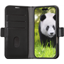 Folio iPhone 16 Cuir Fonction Stand Noir DBramante1928