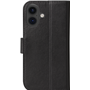 Folio iPhone 16 Cuir Fonction Stand Noir DBramante1928