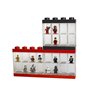 Vitrine de présentation des mini-personnages LEGO Batman pour 8 mini-personnages, conteneur empilable contre un mur ou sur un bu