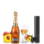 IraXpro Tire-Bouchon Électrique Professionnel - Ouvre-Bouteille Sommelier Avec Coupe-Capsule - À Piles