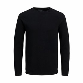 T-shirt à manches longues homme Jack & Jones ehill Knit Noir