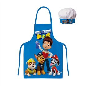 BrandMac Kids Apron - Paw Patrol - One Team (230009) Bleu