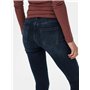 ONLY ONLBLUSH Life Mid Flared REA409 Jeans, Blue Black Denim, XS/30 aux Femmes