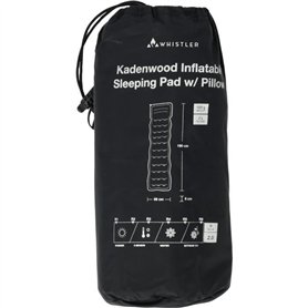 Matelas gonflable - WHISTLER - Kadenwood - Nylon robuste -  Oreiller intégré