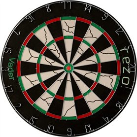 Jeu de fléchettes - VADER - Set cible et 6 fléchettes inclus - Fibres naturelles - REZO