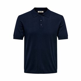 Polo à manches courtes homme Only & Sons Onswyler Life Reg 14 Ss Knit Stormy