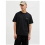 T-shirt à manches courtes homme Jack & Jones Jorvarenna Painted Noir