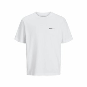 T-shirt à manches courtes homme Jack & Jones Jorvarenna Painted Blanc