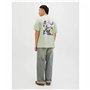 T-shirt à manches courtes homme Jack & Jones Jorvarenna Painted Bleu