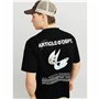 T-shirt à manches courtes homme Jack & Jones Jcodynamic Dust Ss Crew Neck Noir