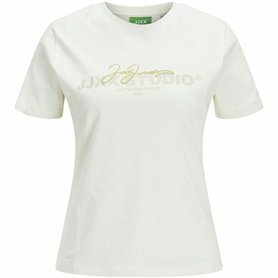 T-shirt à manches courtes femme Jack & Jones Jxamy Reg Beige