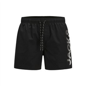 Maillot de bain homme Jack & Jones JPSTMAUI JJSWIM SPLICE LOGO AKM Noir