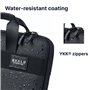 QUALO Petit Sacoche pour Ordinateur Portable 13,3" Femme Homme Élégant Noir QPL-SU-01