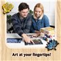 Trefl – Puzzle en Bois : Les tournesols, Vincent van Gogh -200 éléments