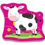 Trefl TR36070, Baby Puzzle Tiere Auf dem Bauernhof - 18 Teile, Tiere Auf dem Bauernhof Puzzle mit Extra großen Teilen