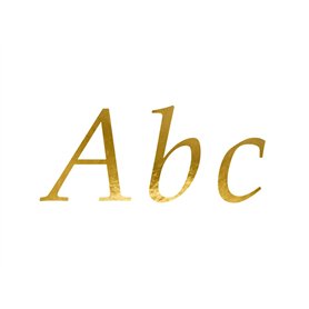 PartyDeco Lot de 5 feuilles d'autocollants lettres 143 lettres 25 caractères - Autocollants pour écrire