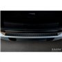 Avisa Protection de seuil arrière INOX Noir Mat Compatible avec Peugeot 5008 III 2024- 'Ribs'