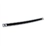 Avisa Protection de seuil arrière INOX Noir Mat Compatible avec Peugeot 5008 III 2024- 'Ribs'