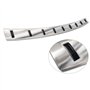 Avisa Protection de seuil arrière inox compatible avec Audi A4 Avant B9 (incl. S-Line) 2015-2019 & Facelift 2019- - 'STRONG EDIT
