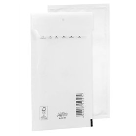 Bantex Lot de 200 enveloppes à bulles - Enveloppes à bulles - B2 (225 x 140 mm) - 12/B - Blanc - Enveloppes à bulles - Enveloppe