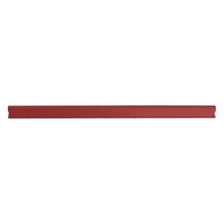 Donau Lot de 10 rails de serrage universels DIN A4 / 6 mm pour environ 60 feuilles/bornier pour bandes brise-vue/clips de fixati