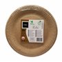 HRC Eco Lot de 50 assiettes en carton jetables pour barbecue