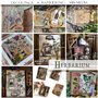 ITD Collection - Emballage Scrapbooking 12 x 12 pouces, Papier Scrapbooking, Papier Décor, Papier Carton - 310 x 320 mm (SLS-035