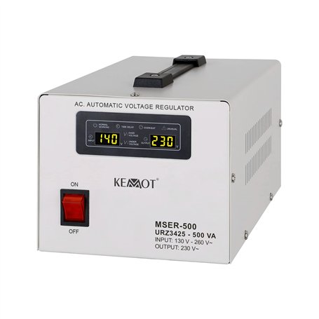 Régulateur de tension automatique Kemot Mser-500 (500 VA