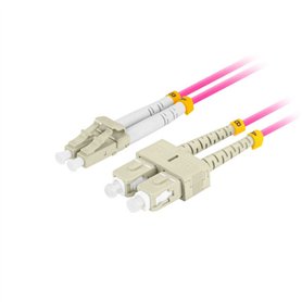 Câble à fibre optique Lanberg FO-LUSU-MD41-0010-VT 1 m