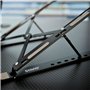 Support pour Ordinateur Portable Savio SAVPB-05 Aluminium