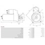 Moteur de démarrage AS-PL remanufacturé - S3010PR