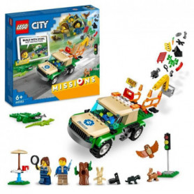 LEGO City 60353 Missions de Sauvetage des Animaux Sauvages. Jouet de Constructio 38,99 €