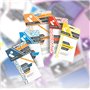 Lot de 100 pochettes pour cartes (44 x 68 mm) "Mini European Medium" Ara