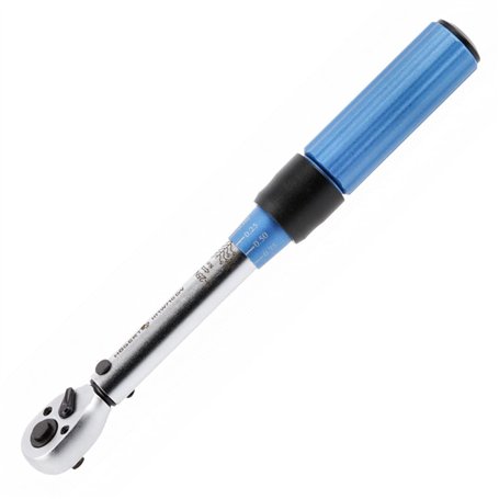 Högert Technik - Clé dynamométrique 1/4″ I 5-25Nm I avec mécanisme à cliquet I en acier allié I HT1W710