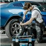 Högert Technik - Clé dynamométrique 1/4″ I 5-25Nm I avec mécanisme à cliquet I en acier allié I HT1W710