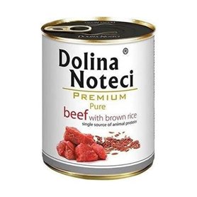 Nourriture Humide pour Chien DNP Sp. z o.o. Dolina noteci Chien Pur 400 g Bœuf/Riz Can/12