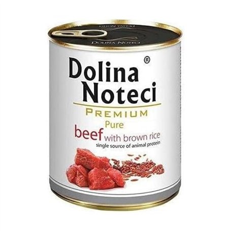 Nourriture Humide pour Chien DNP Sp. z o.o. Dolina noteci Chien Pur 400 g Bœuf/Riz Can/12