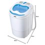 Mesko MS 8053 Machine à Laver + essorage Blanc Taille Unique