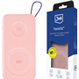 Powerbank Pastel Up 10000mAh 2 ports USB A+C 22.5W Rose 3MK