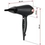 Sèche-cheveux Mpm MSW-24 Noir 2500 W