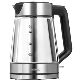 Bouilloire Mpm MCZ-122 Noir Gris verre Acier inoxydable 2200 W 1