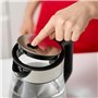Bouilloire Mpm MCZ-122 Noir Gris verre Acier inoxydable 2200 W 1,7 L