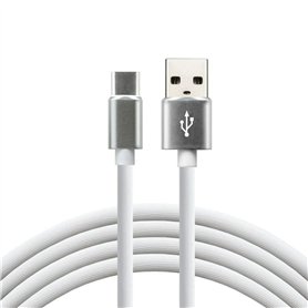 Câble USB EverActive CBS-1CW Blanc 1 m