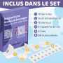 WunderHippo Serrure Magnétique Invisible pour Sécurité Enfant – 12 Verrous & 3 Clés – Blocage Sans Perçage – Protection pour Pla