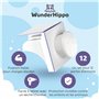 WunderHippo Serrure Magnétique Invisible pour Sécurité Enfant – 12 Verrous & 3 Clés – Blocage Sans Perçage – Protection pour Pla