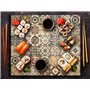 TMK Plaque de protection pour plaque de cuisson en verre 60 x 52 cm